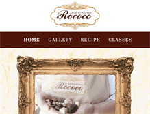 Tablet Screenshot of lachocolaterierococo.co.za